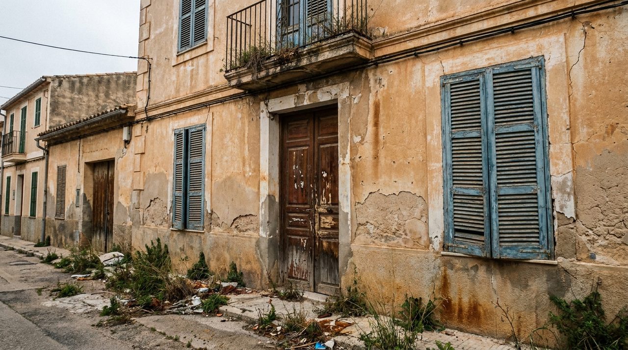 Facade before