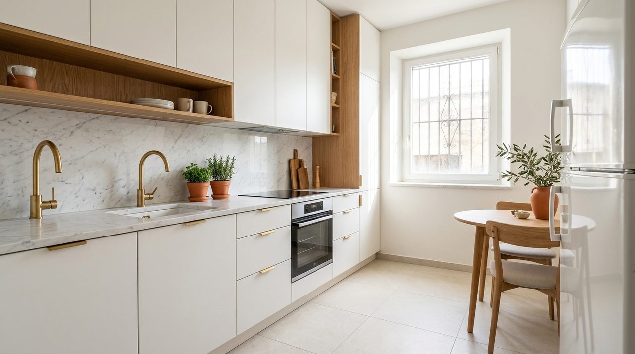 Kitchen after